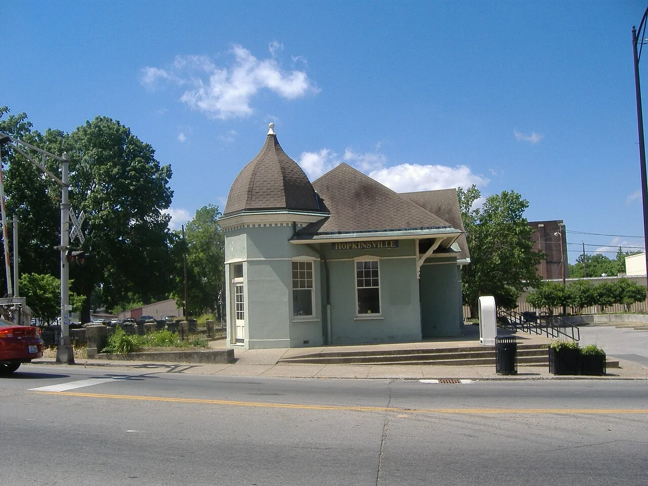 Former L and N Railroad Depot in Hopkinsville, Kentucky