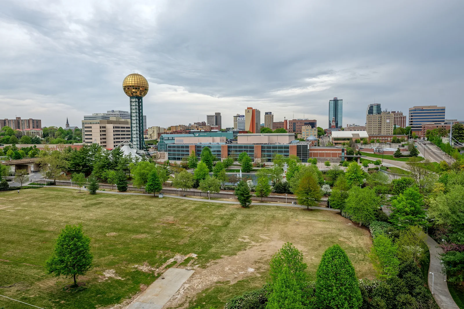Downtown Knoxville and the Sunsphere